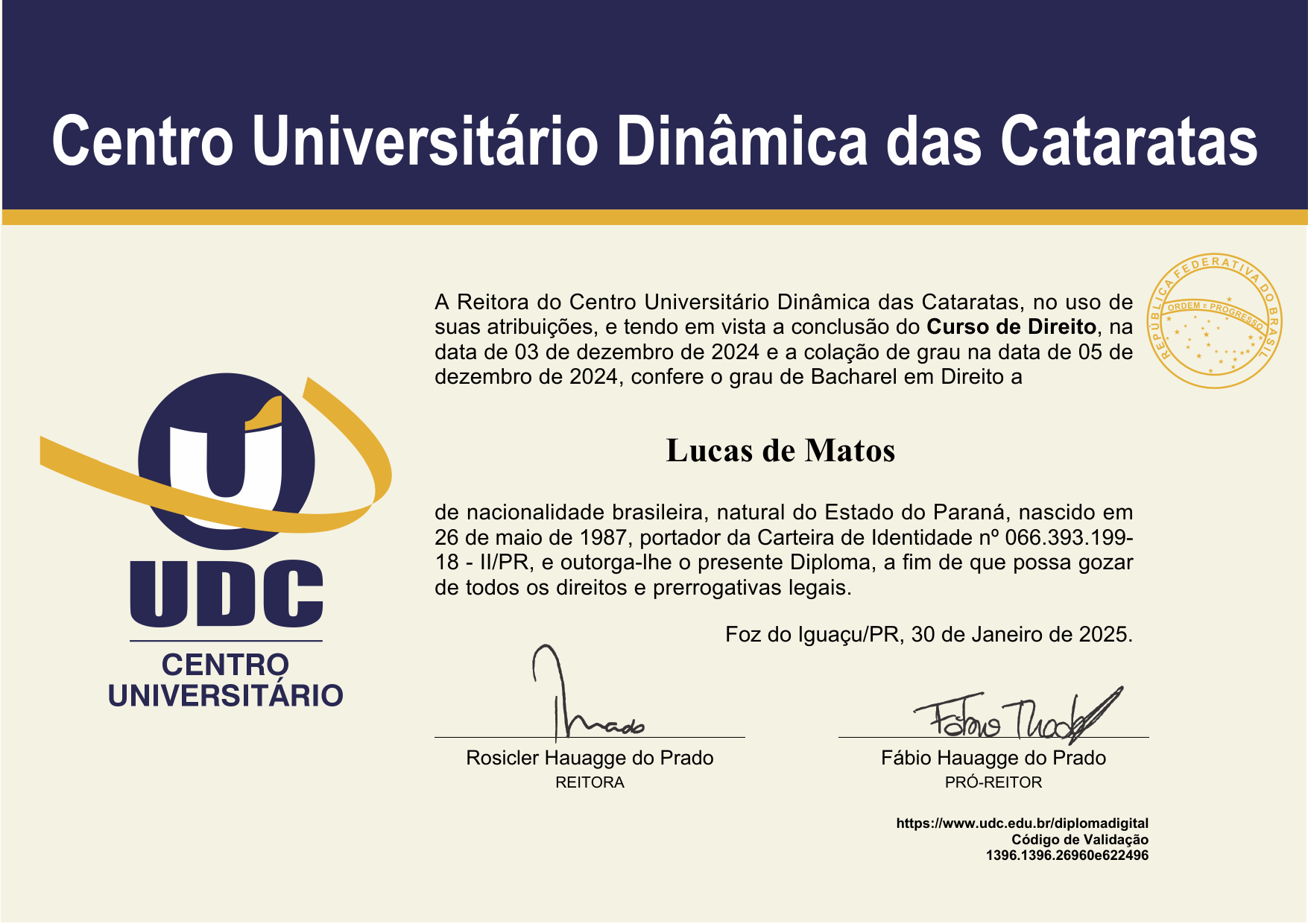 Diploma de Direito